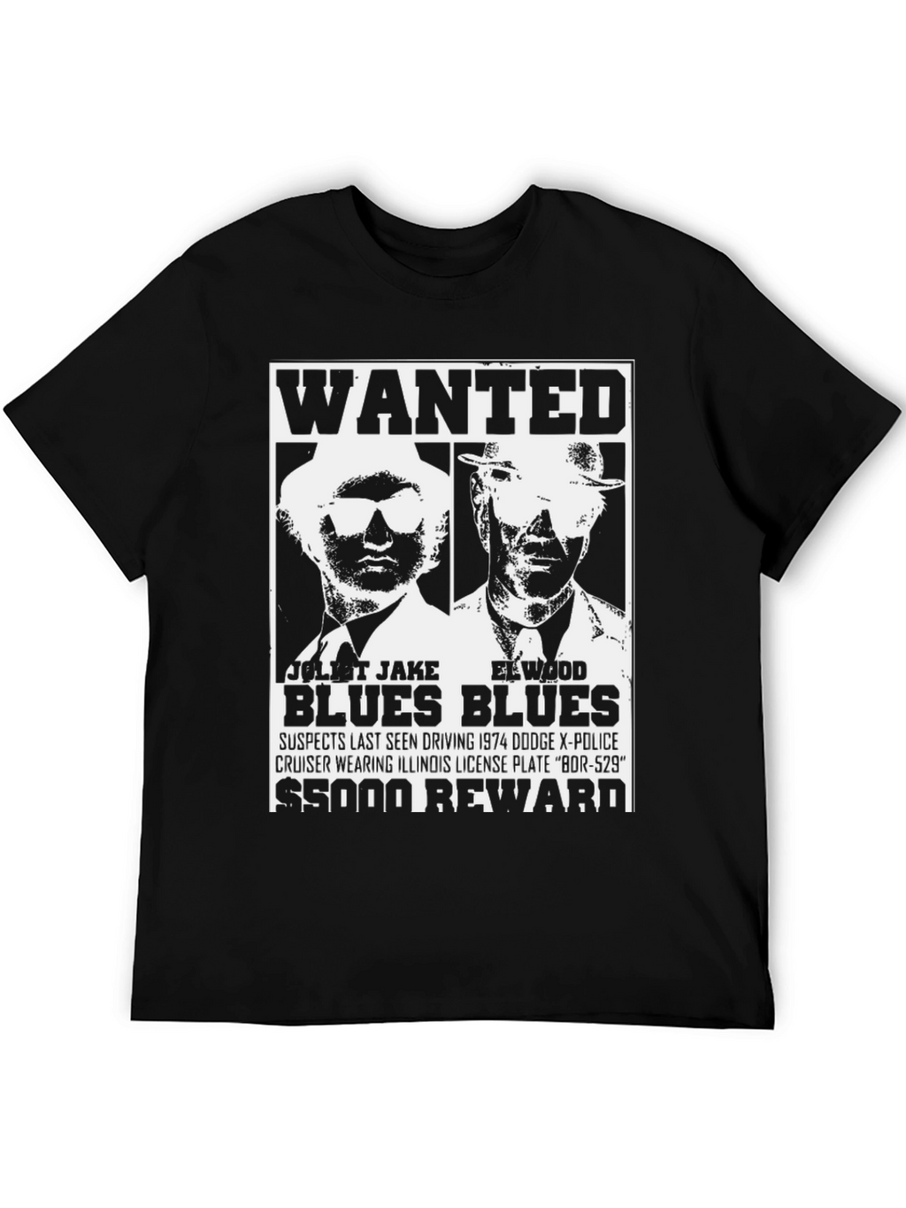 Blues Brothers Wanted T-Shirt