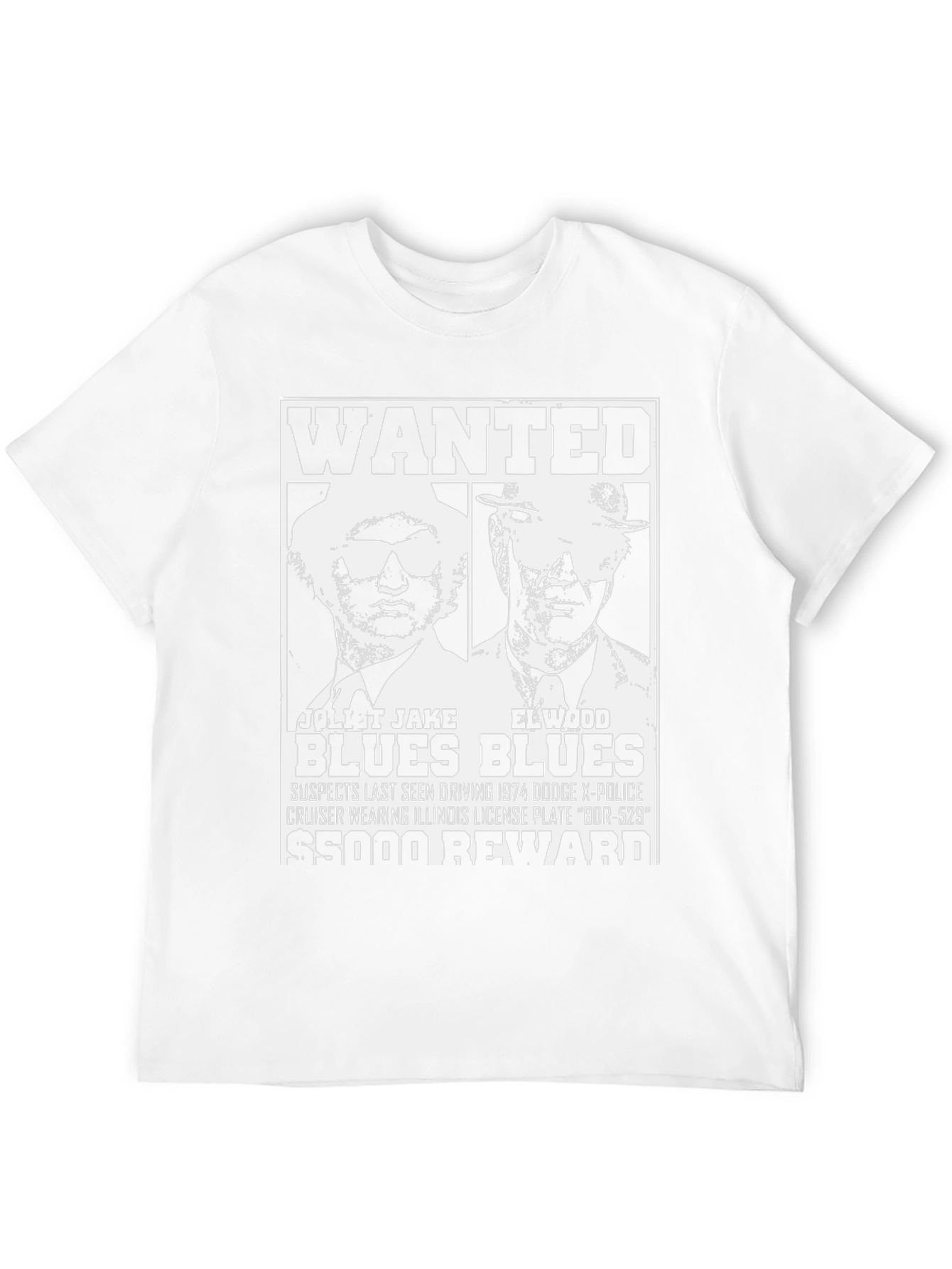 Blues Brothers Wanted T-Shirt