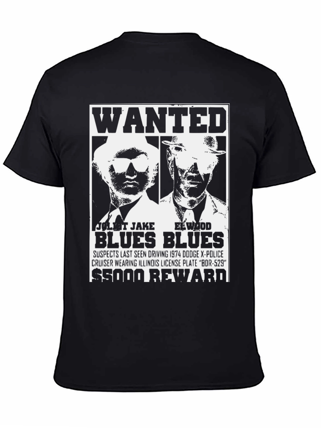 Blues Brothers Wanted T-Shirt