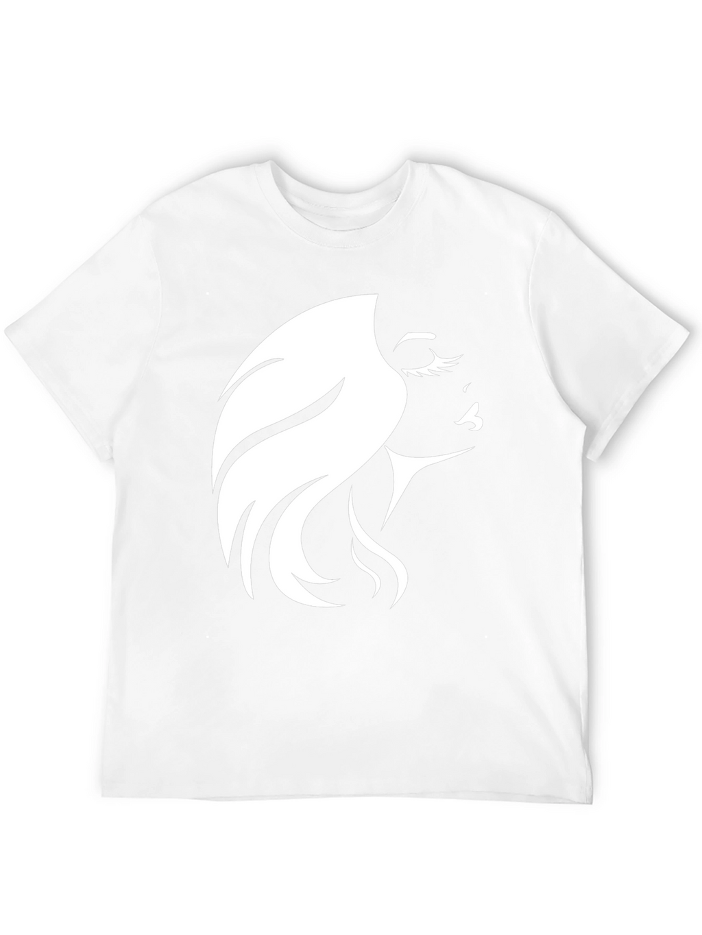 Elegant Woman Graphic Black T-Shirt