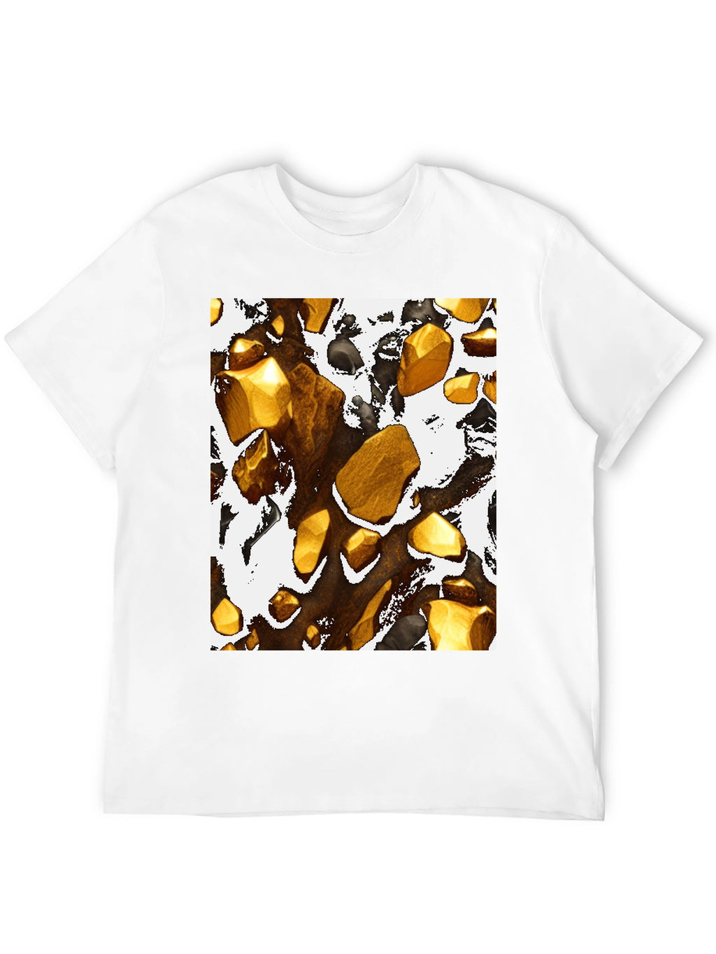 Gilded Gems Graphic Tee - Bold Style