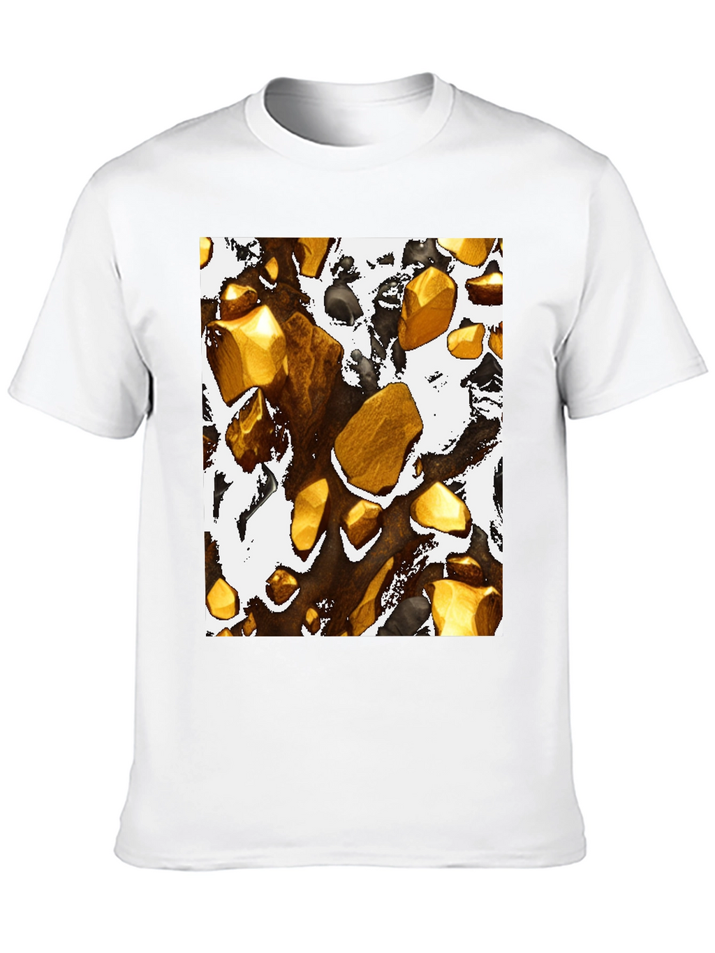 Gilded Gems Graphic Tee - Bold Style