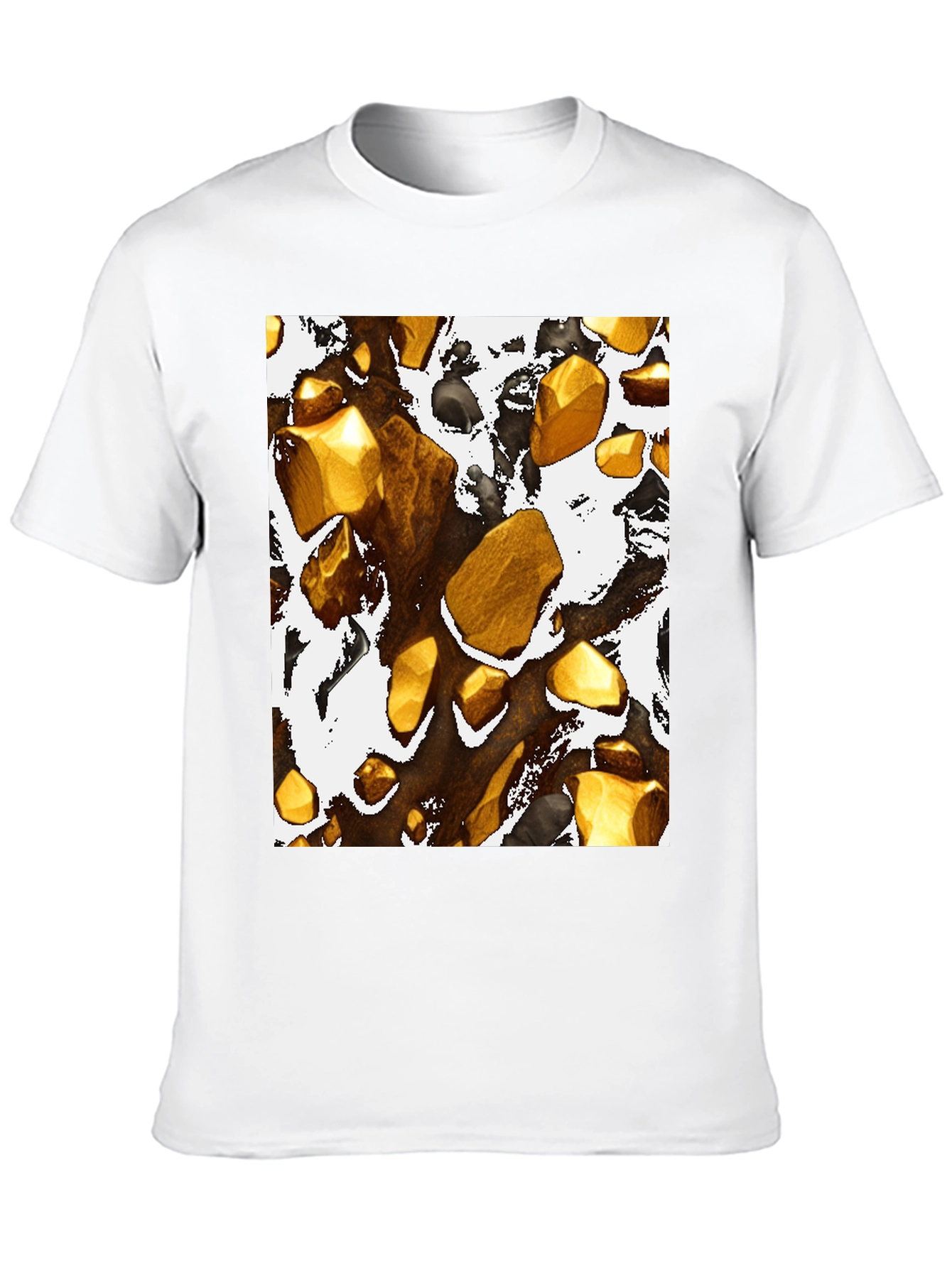 Gilded Gems Graphic Tee - Bold Style