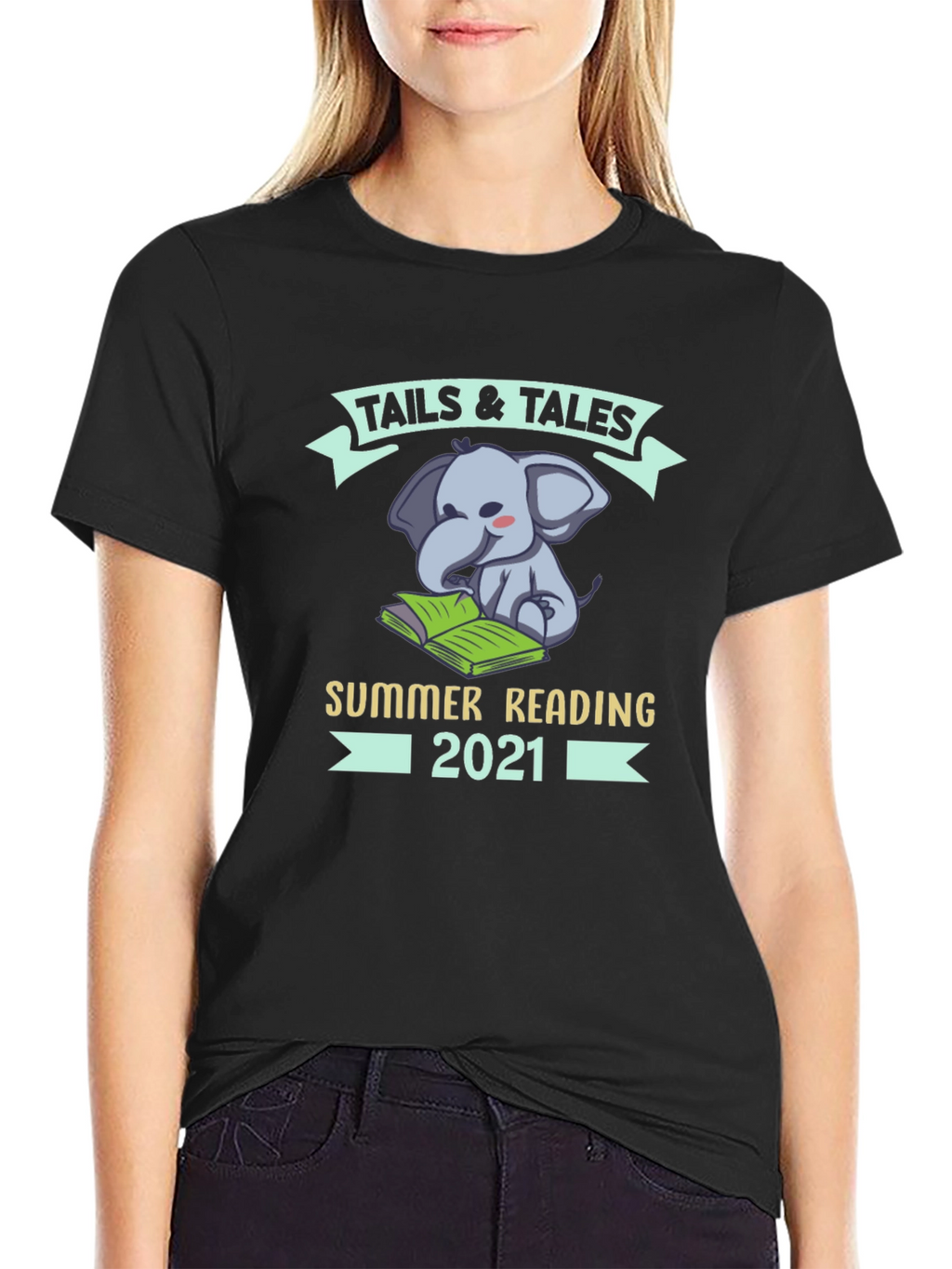 Tails & Tales Summer Reading 2021 Graphic Tee