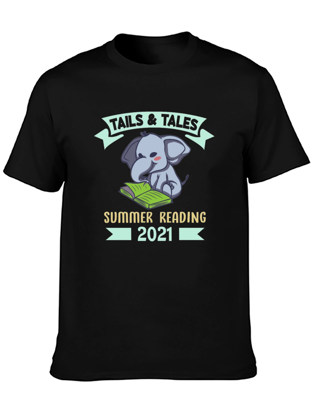Tails & Tales Summer Reading 2021 Graphic Tee