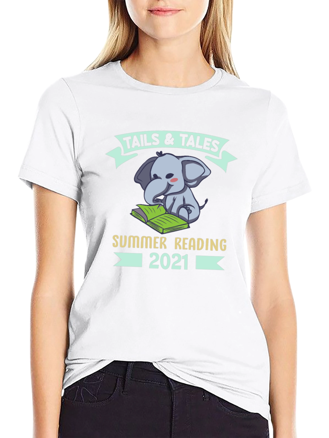 Tails & Tales Summer Reading 2021 Graphic Tee