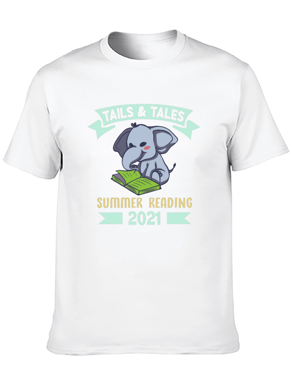 Tails & Tales Summer Reading 2021 Graphic Tee