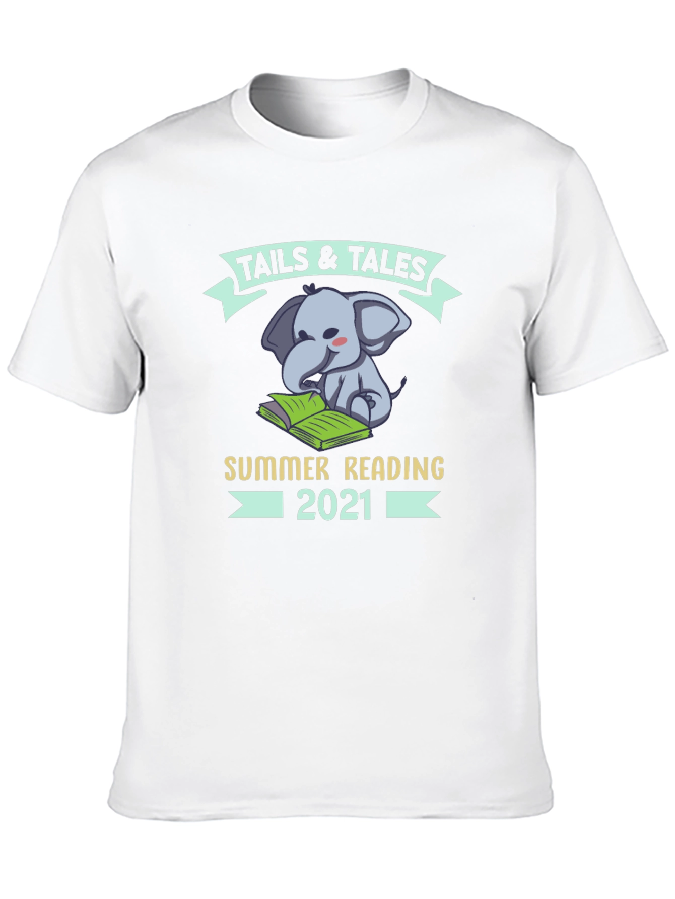Tails & Tales Summer Reading 2021 Graphic Tee
