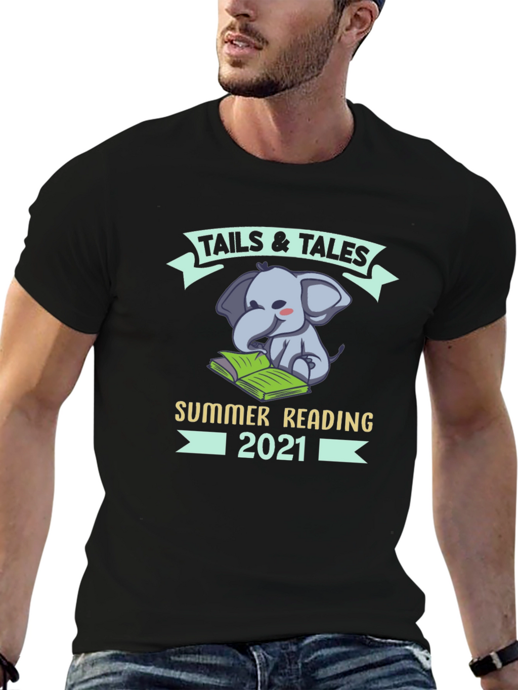 Tails & Tales Summer Reading 2021 Graphic Tee