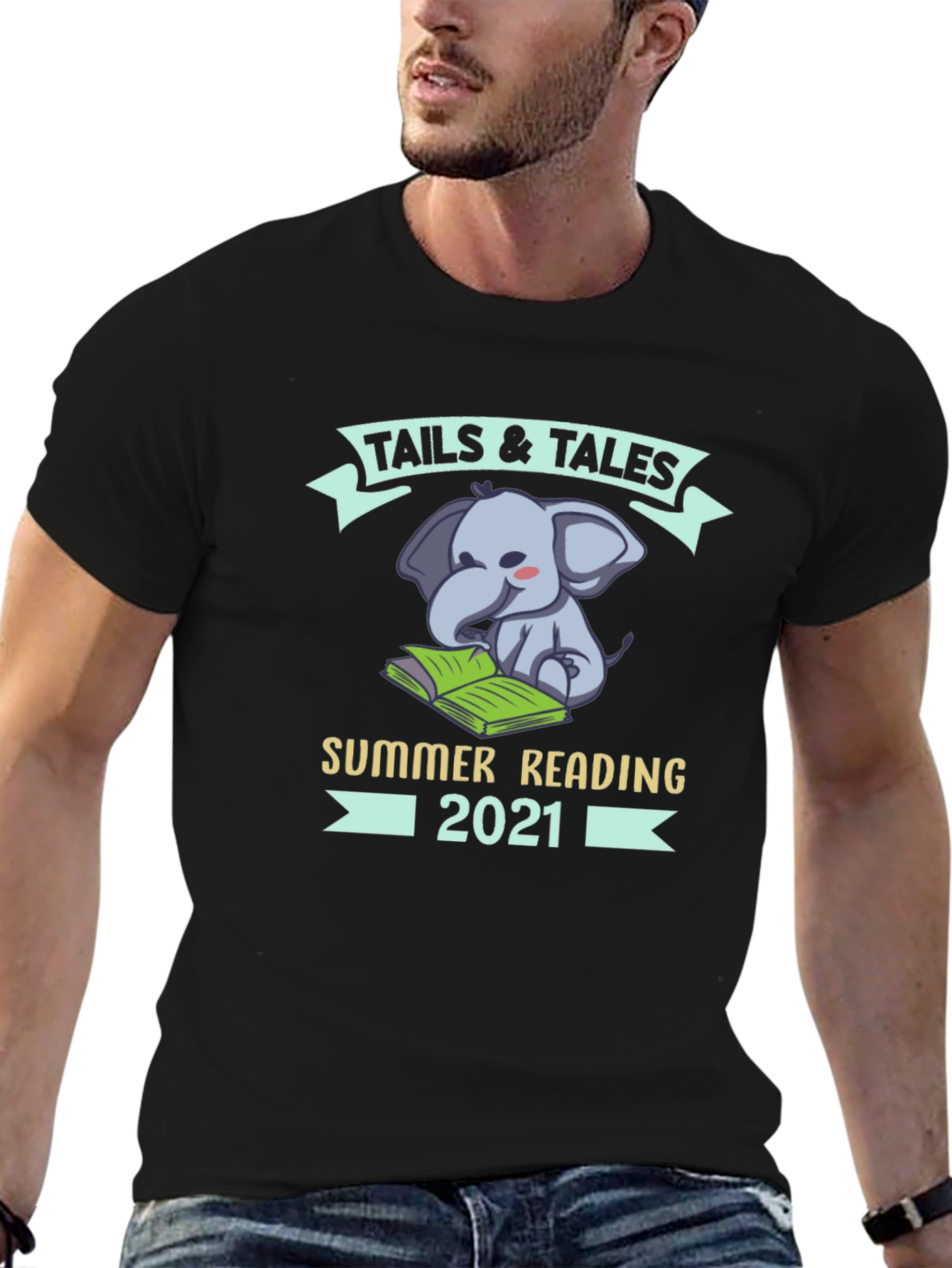 Tails & Tales Summer Reading 2021 Graphic Tee