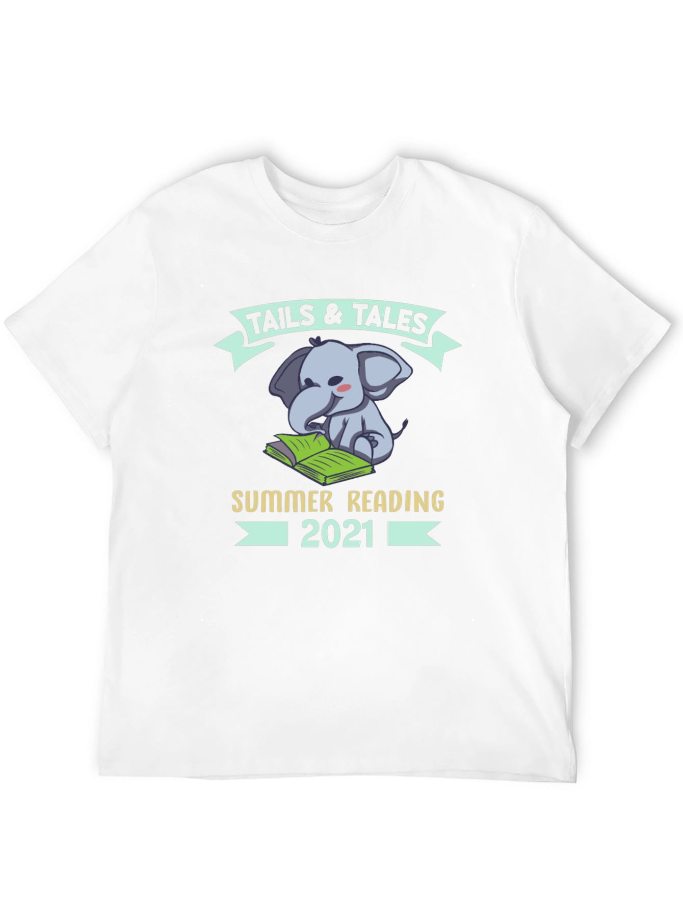 Tails & Tales Summer Reading 2021 Graphic Tee