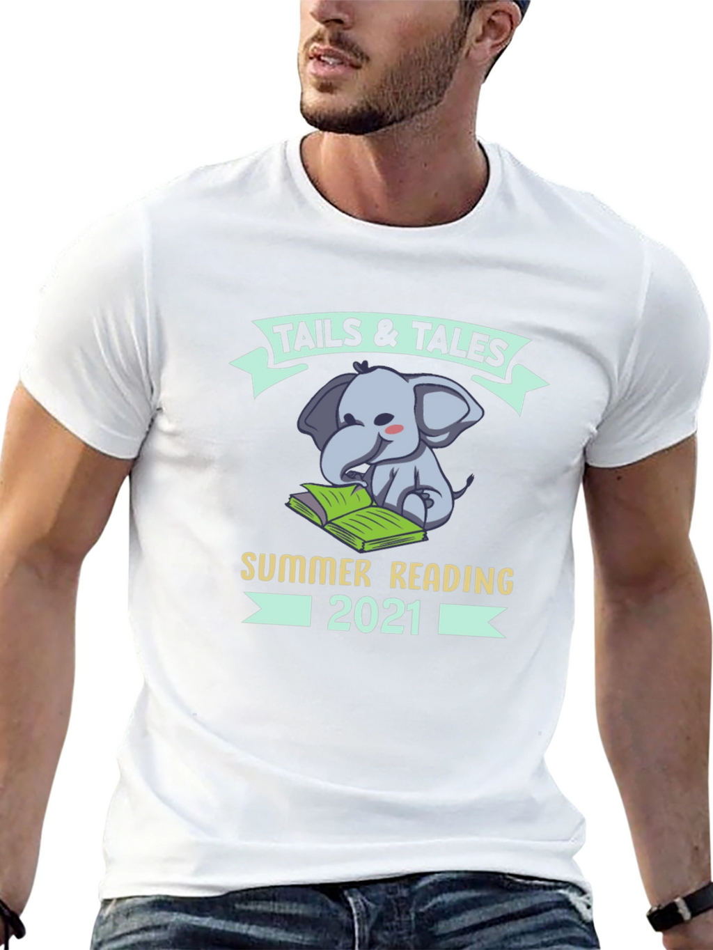 Tails & Tales Summer Reading 2021 Graphic Tee