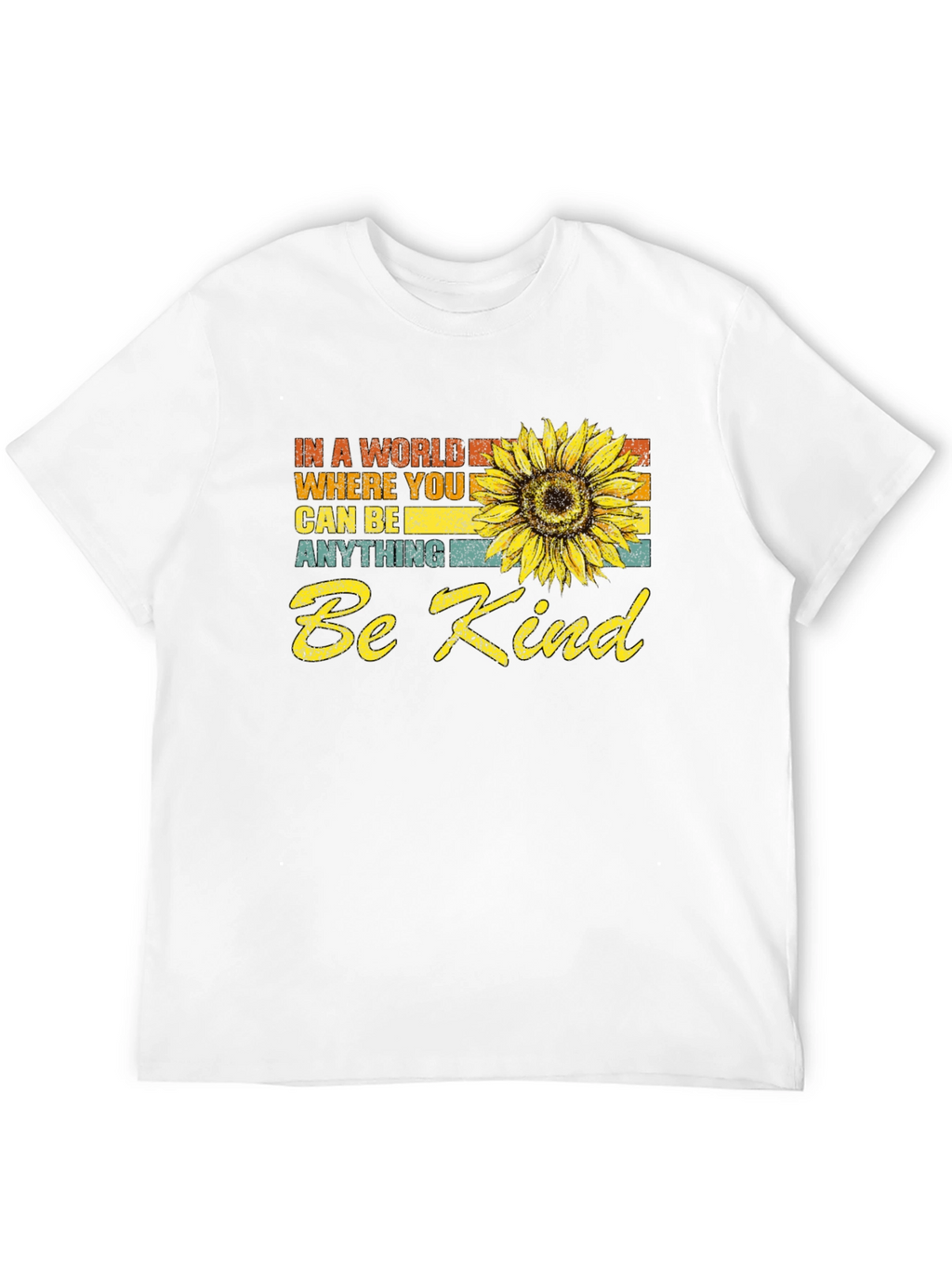 Be Kind Sunflower Graphic Tee