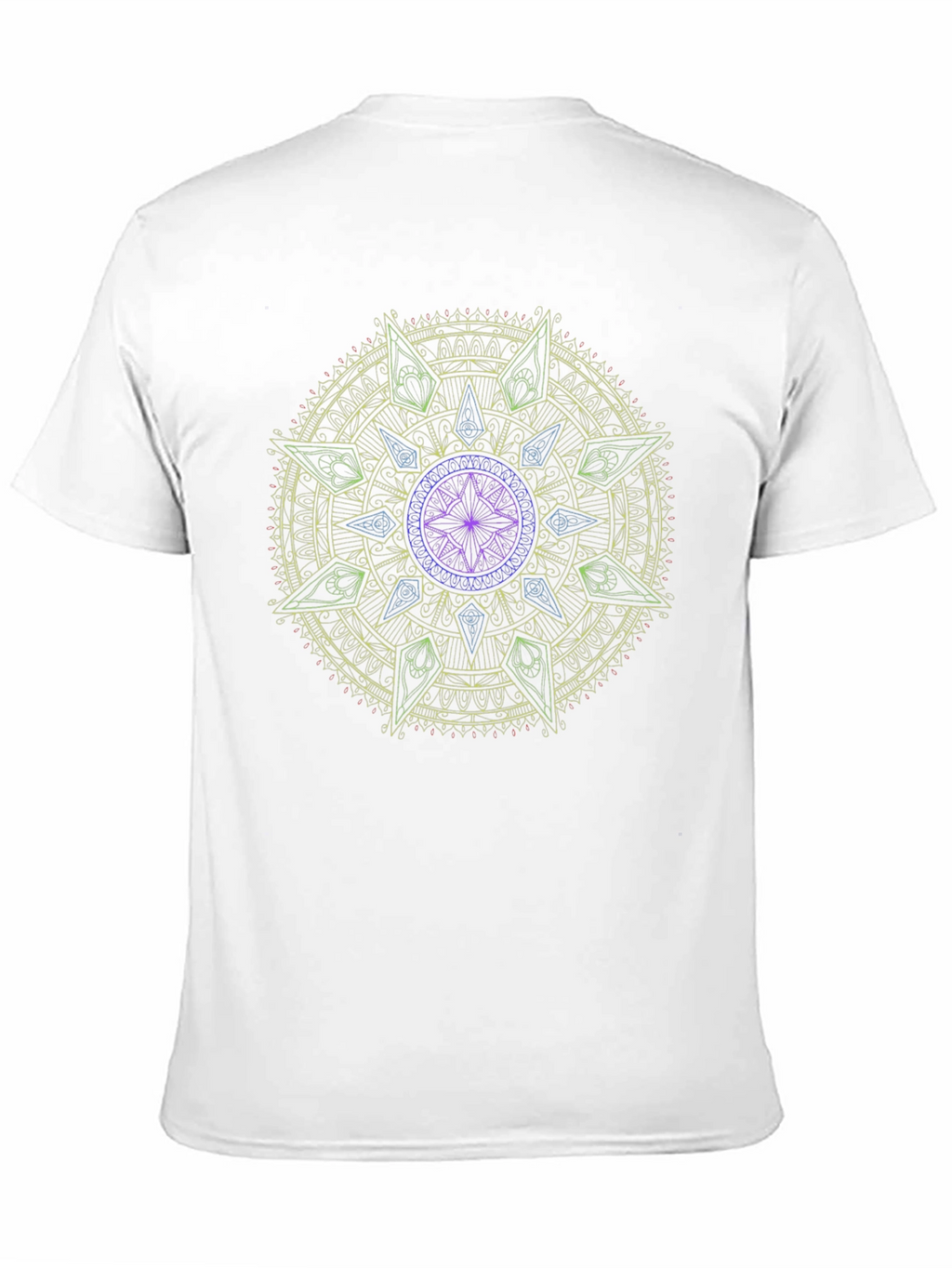 Mystic Mandala Graphic Black T-Shirt