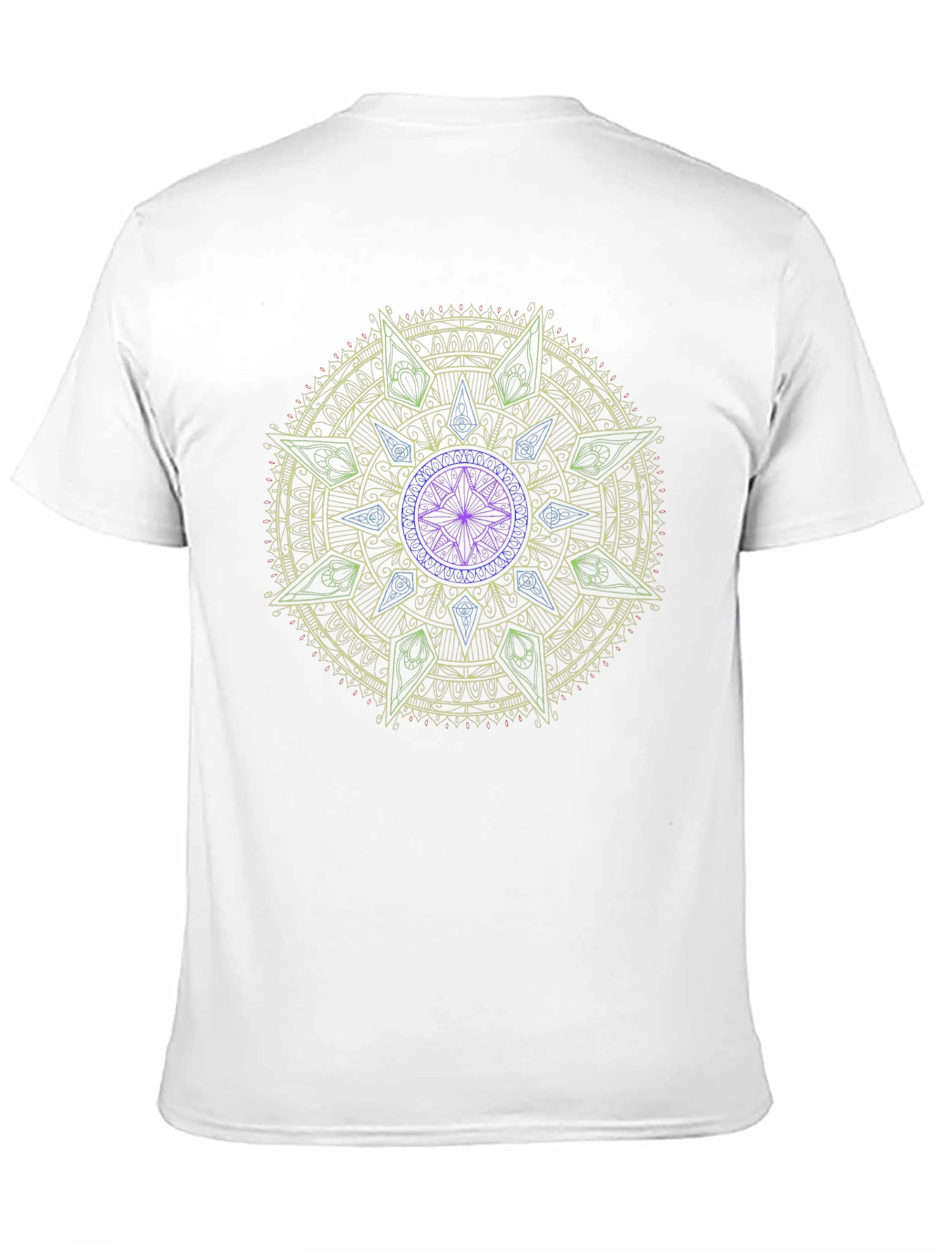 Mystic Mandala Graphic Black T-Shirt