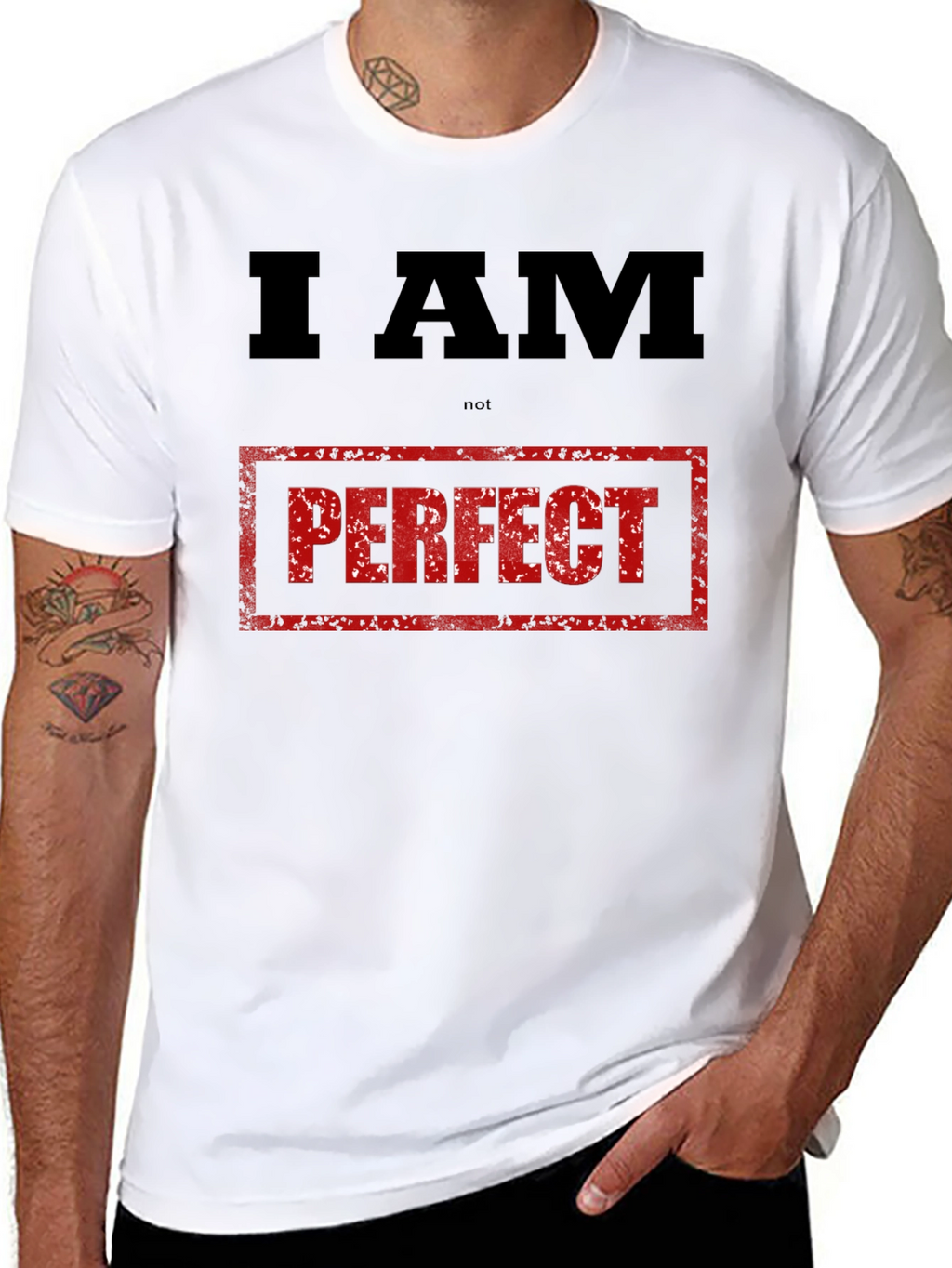I AM Not Perfect Graphic Tee