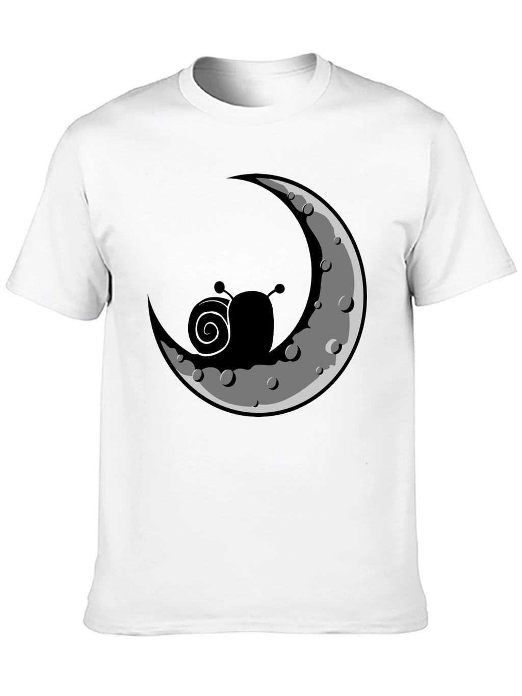 Snail on the Moon Graphic Tee