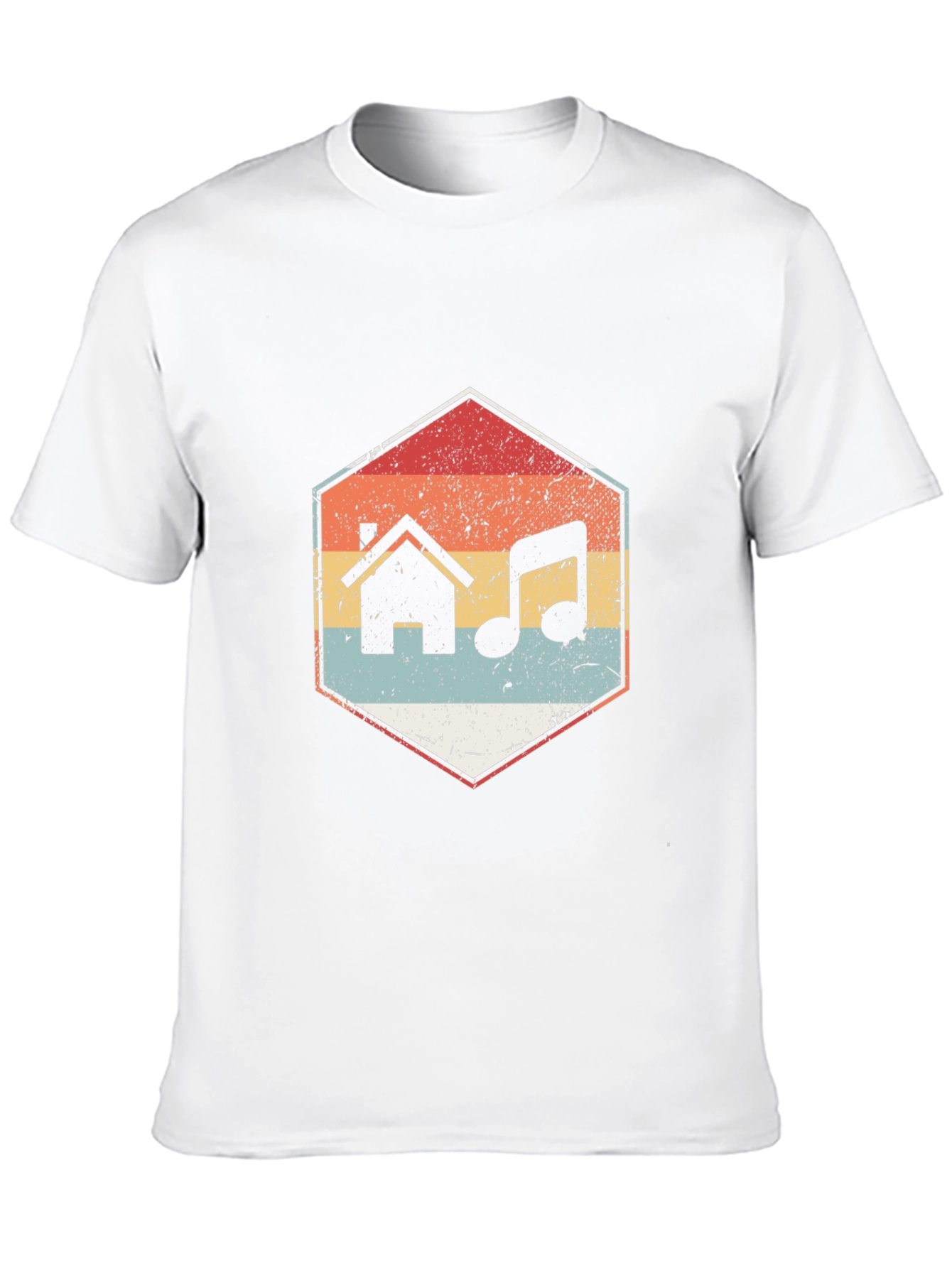 House Music T-Shirt Retro Design