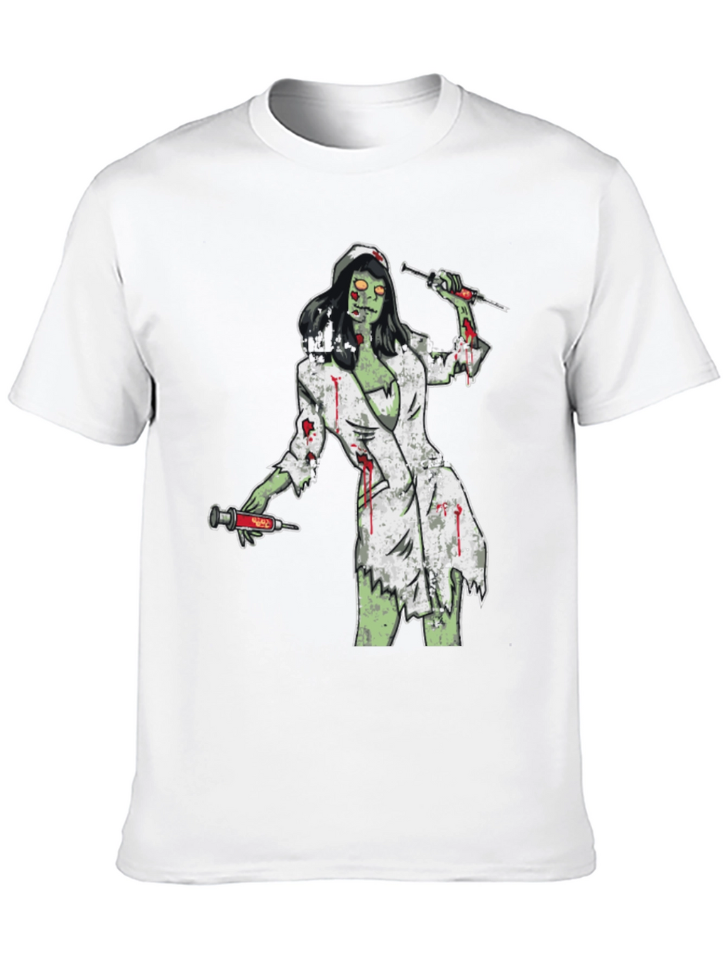 Zombie Nurse T-Shirt - Horror Graphic Tee