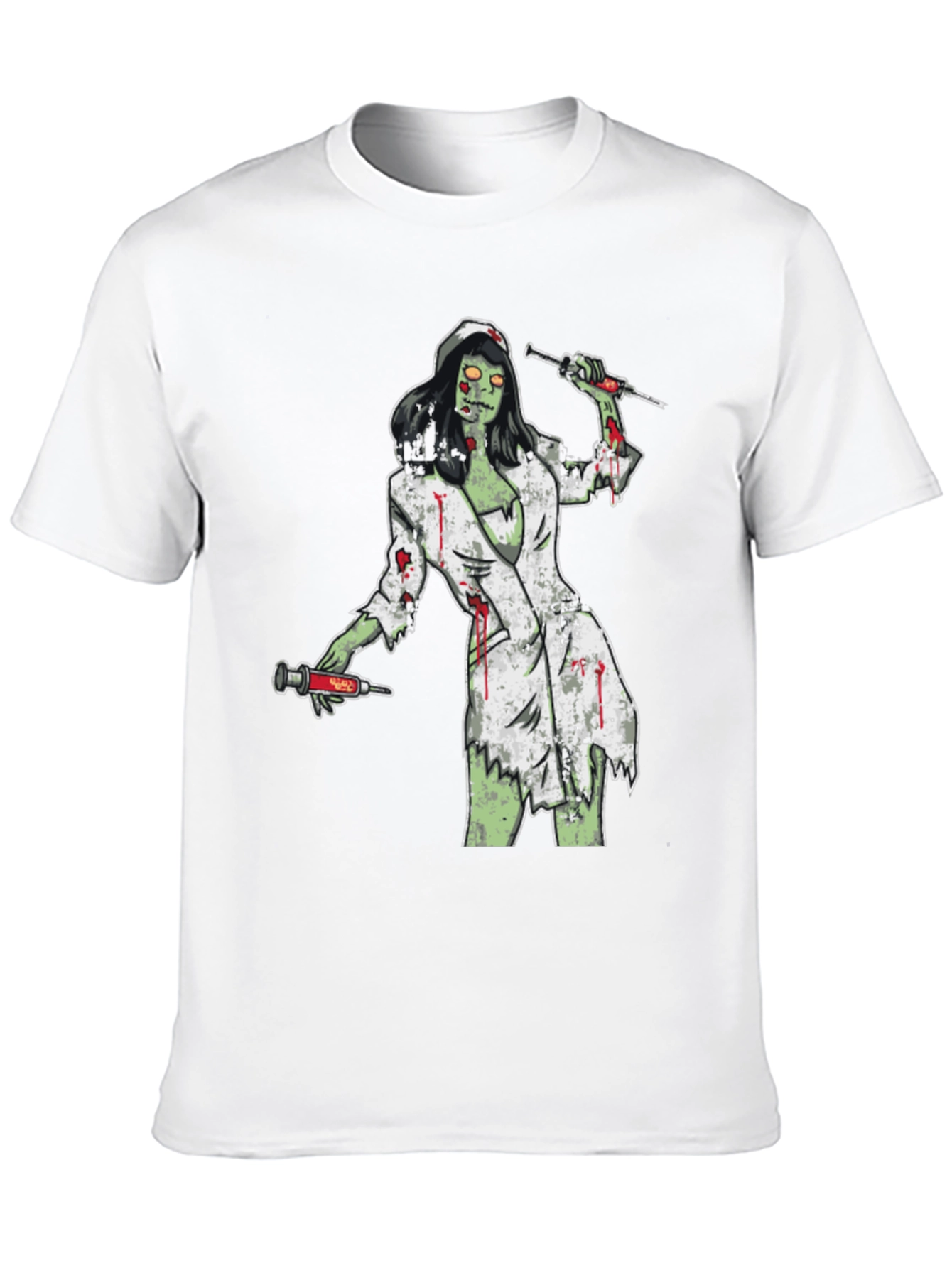 Zombie Nurse T-Shirt - Horror Graphic Tee