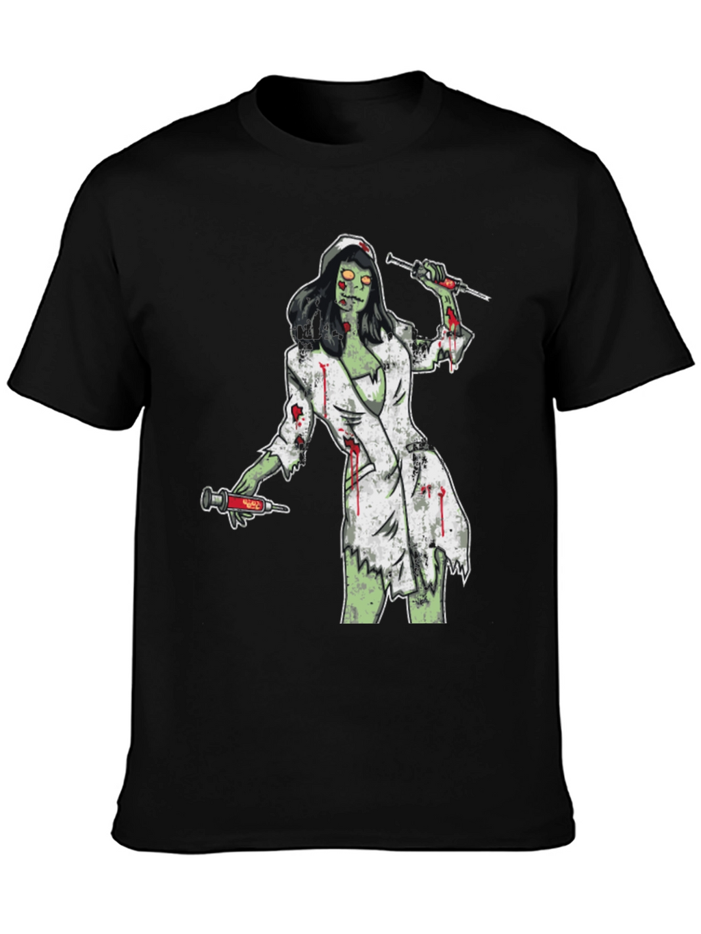 Zombie Nurse T-Shirt - Horror Graphic Tee