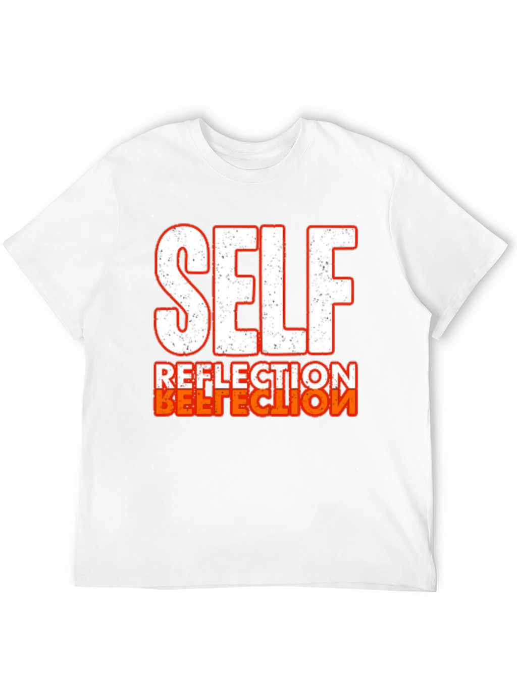 Self Reflection Graphic Print T-Shirt