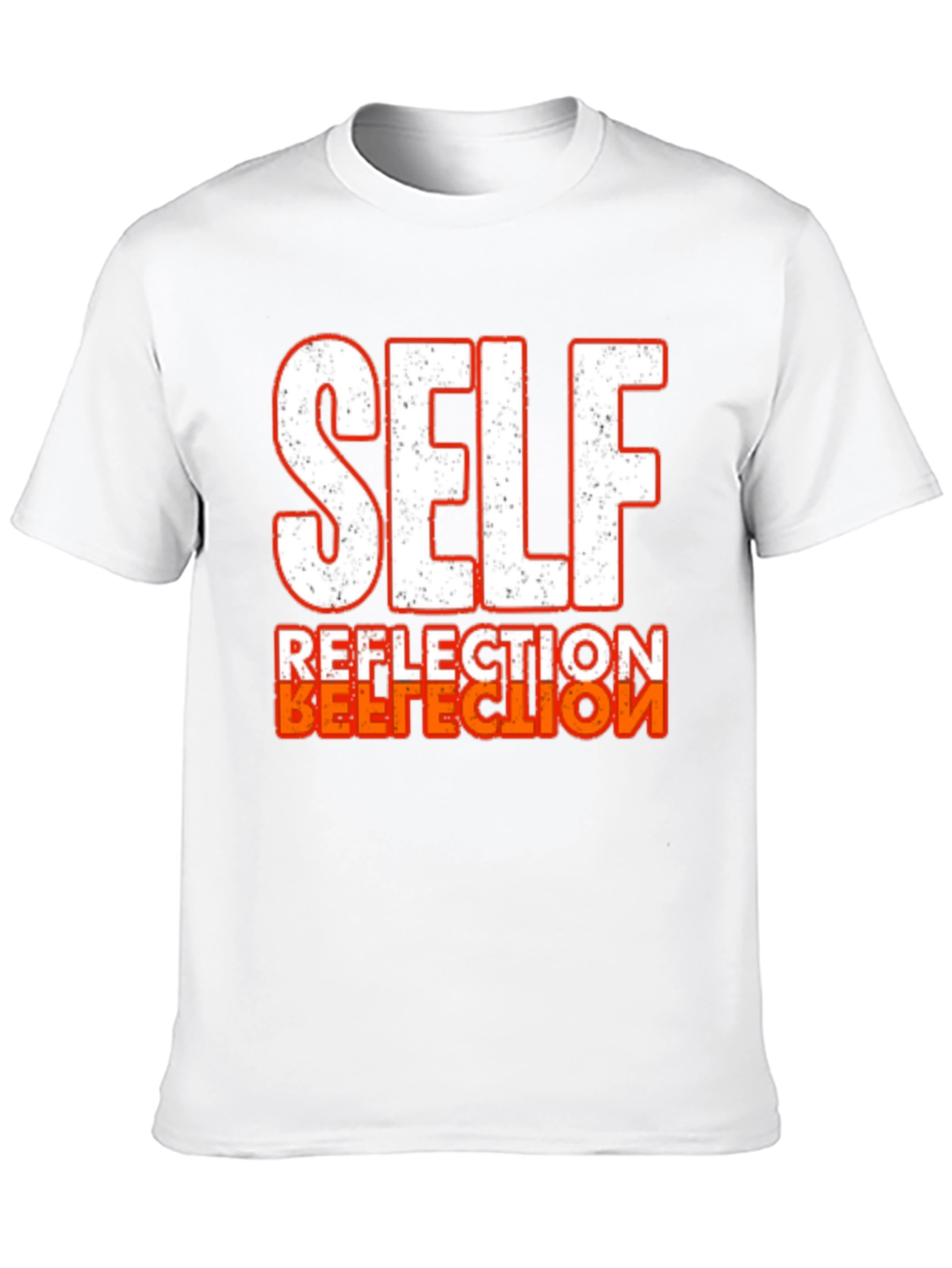 Self Reflection Graphic Print T-Shirt