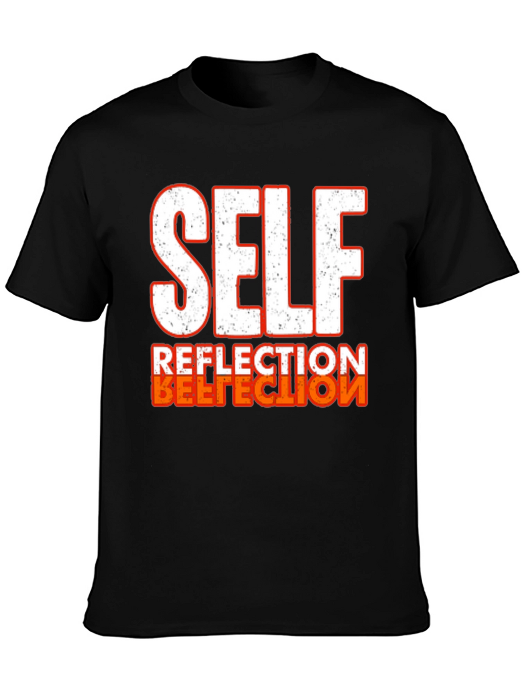 Self Reflection Graphic Print T-Shirt