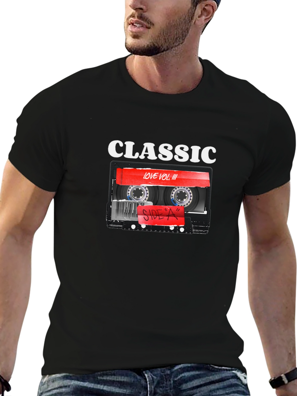 Classic Love Vol III Cassette Tape Graphic T-Shirt