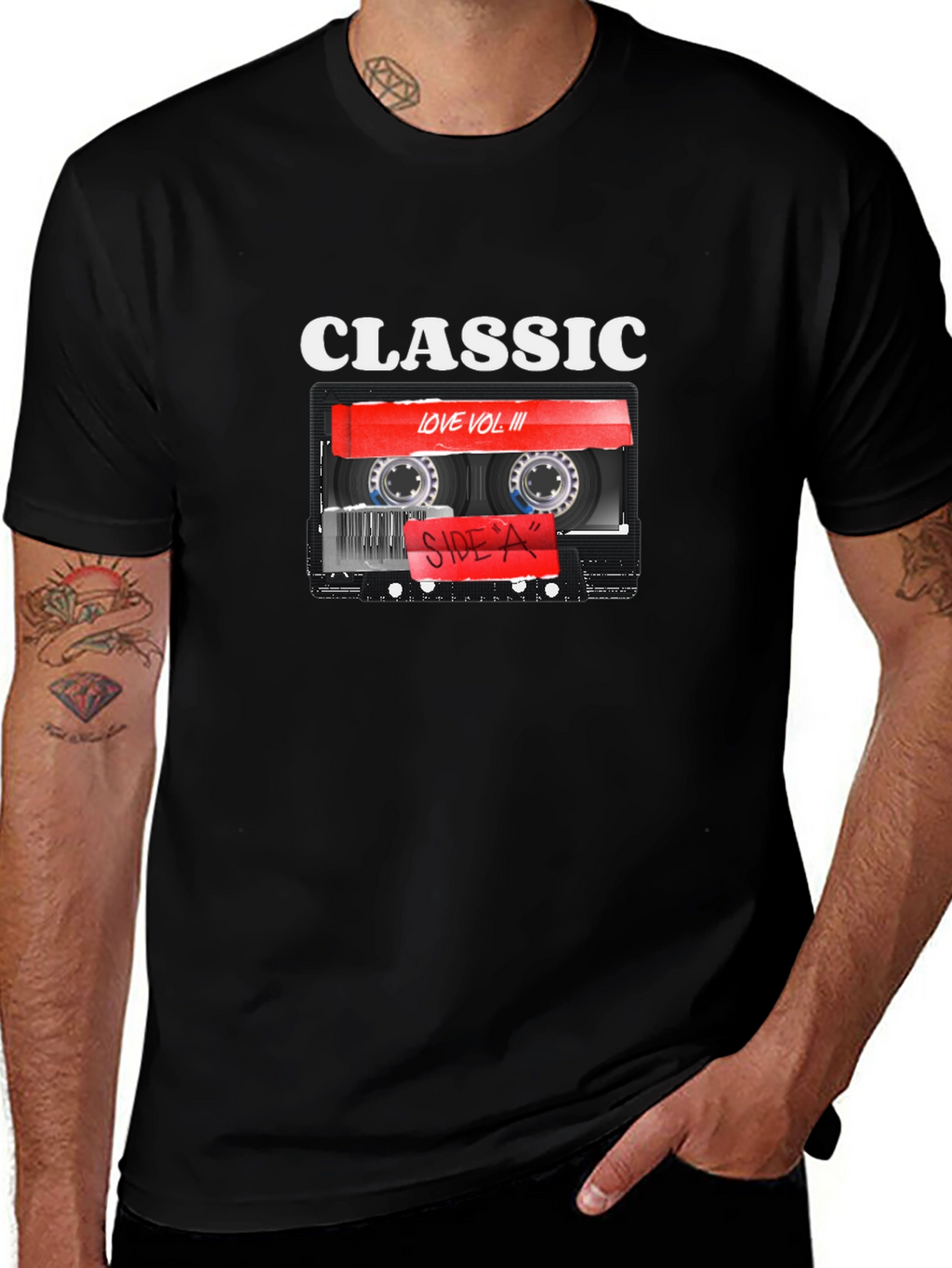 Classic Love Vol III Cassette Tape Graphic T-Shirt