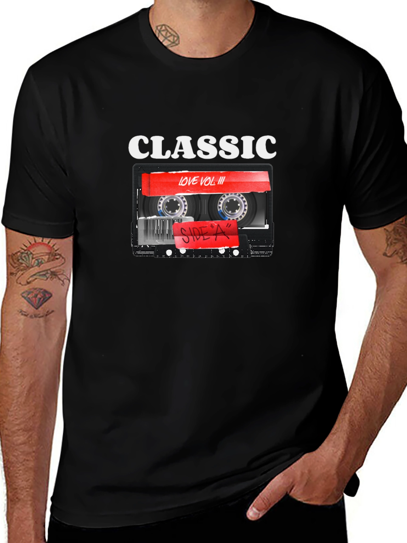 Classic Love Vol III Cassette Tape Graphic T-Shirt