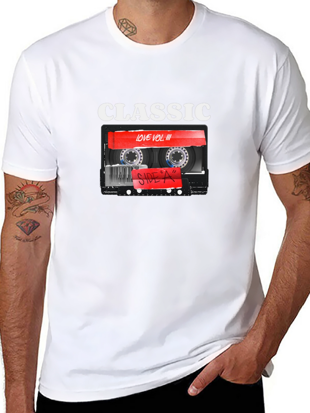 Classic Love Vol III Cassette Tape Graphic T-Shirt