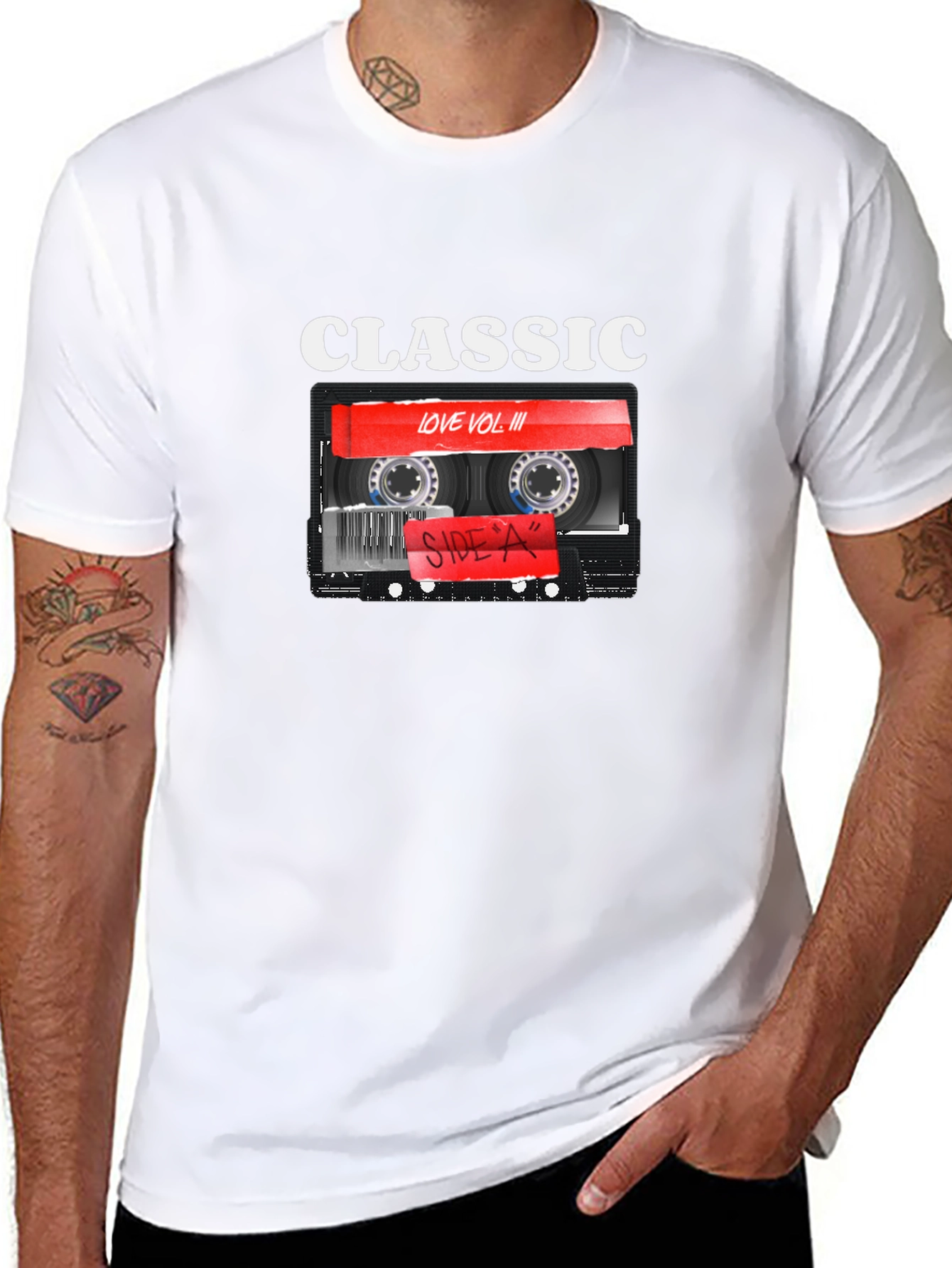 Classic Love Vol III Cassette Tape Graphic T-Shirt