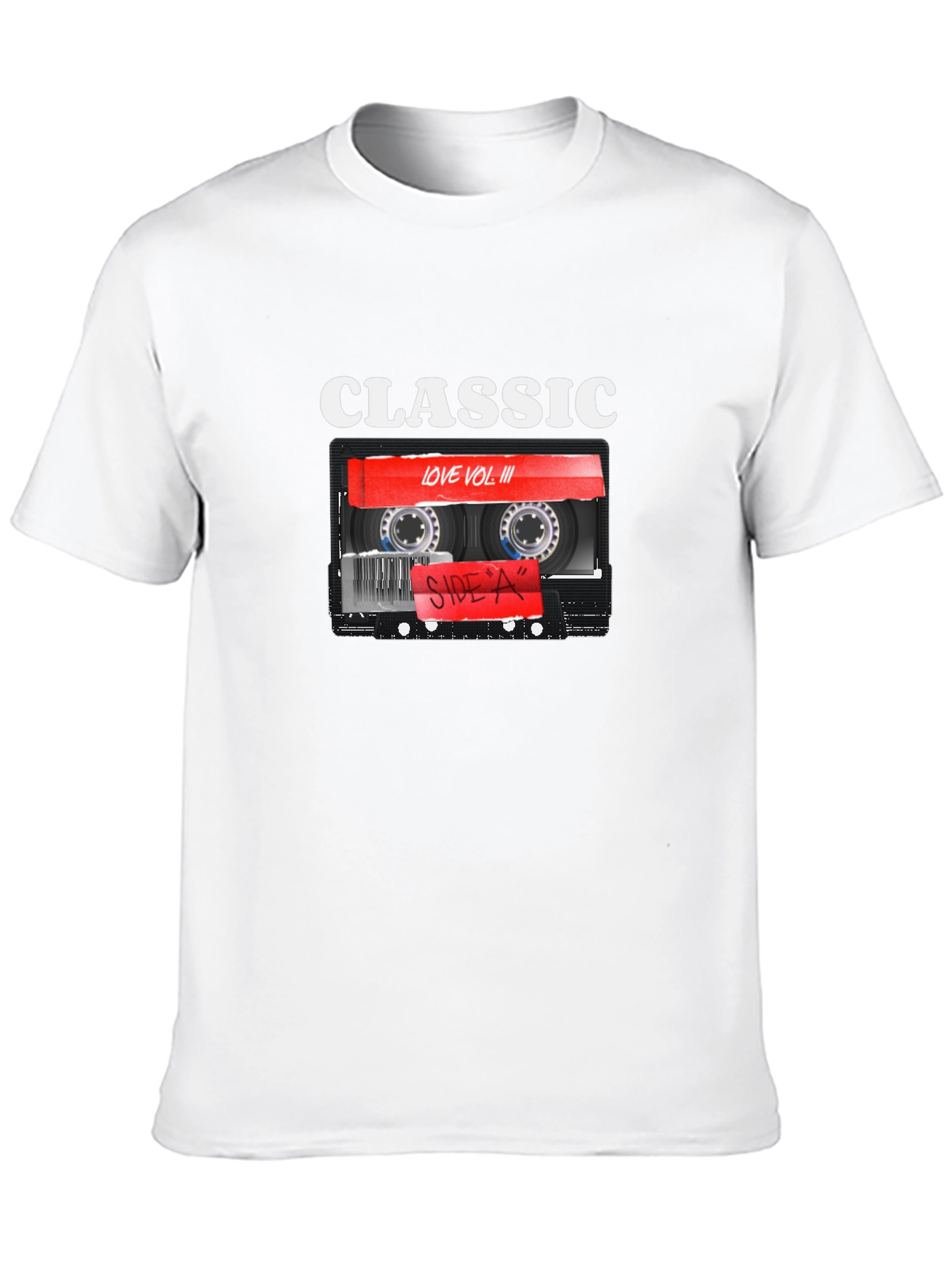 Classic Love Vol III Cassette Tape Graphic T-Shirt
