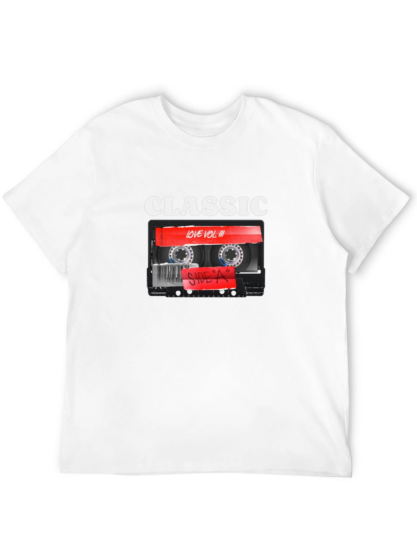 Classic Love Vol III Cassette Tape Graphic T-Shirt