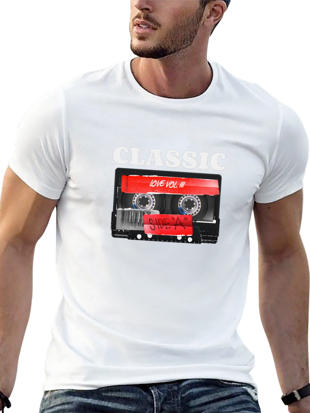 Classic Love Vol III Cassette Tape Graphic T-Shirt