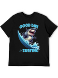 Good Day for Surfing Shark T-Shirt