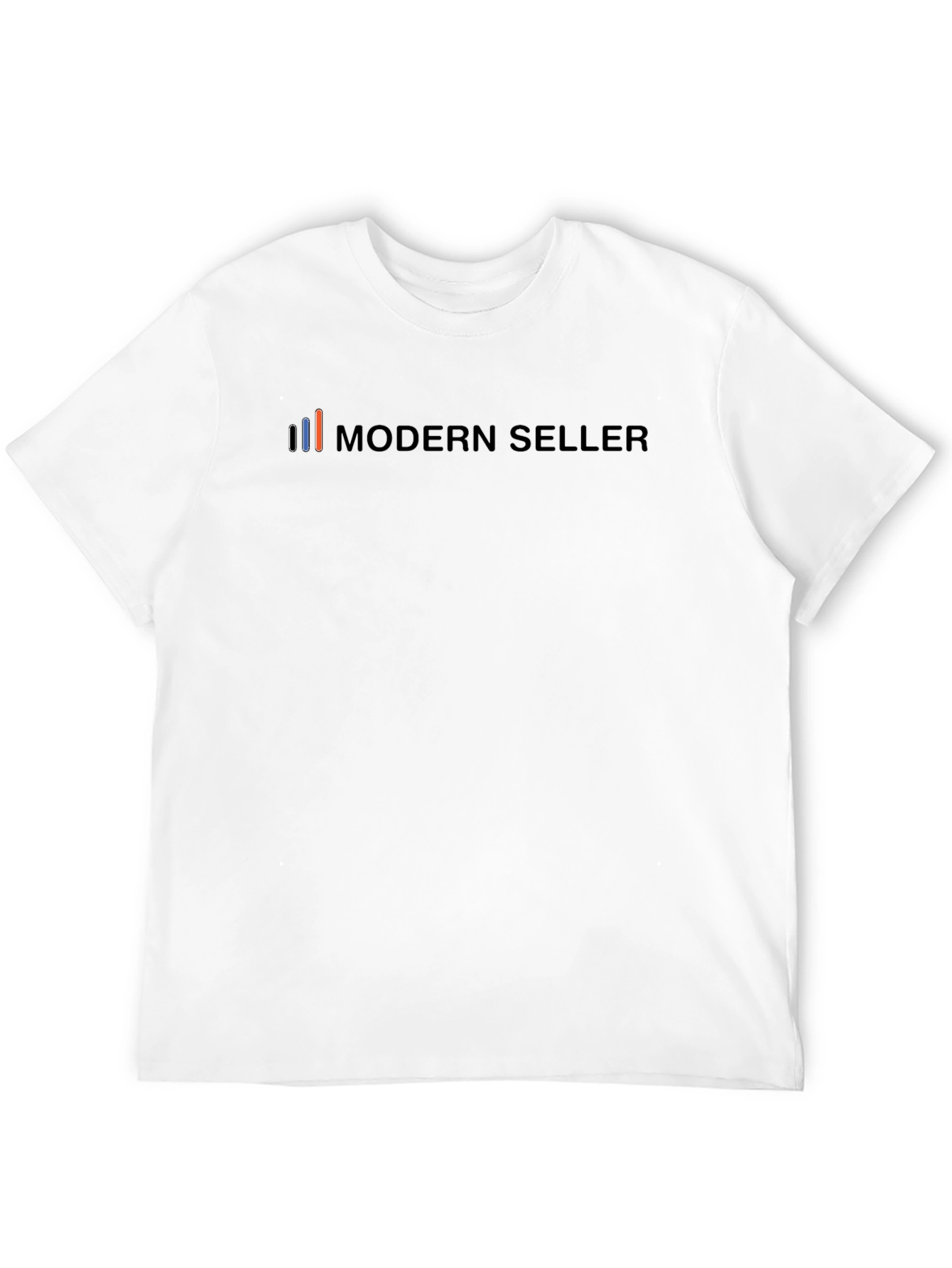 Modern Seller Graphic Tee - Trendy Black T-Shirt