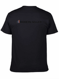 Modern Seller Graphic Tee - Trendy Black T-Shirt