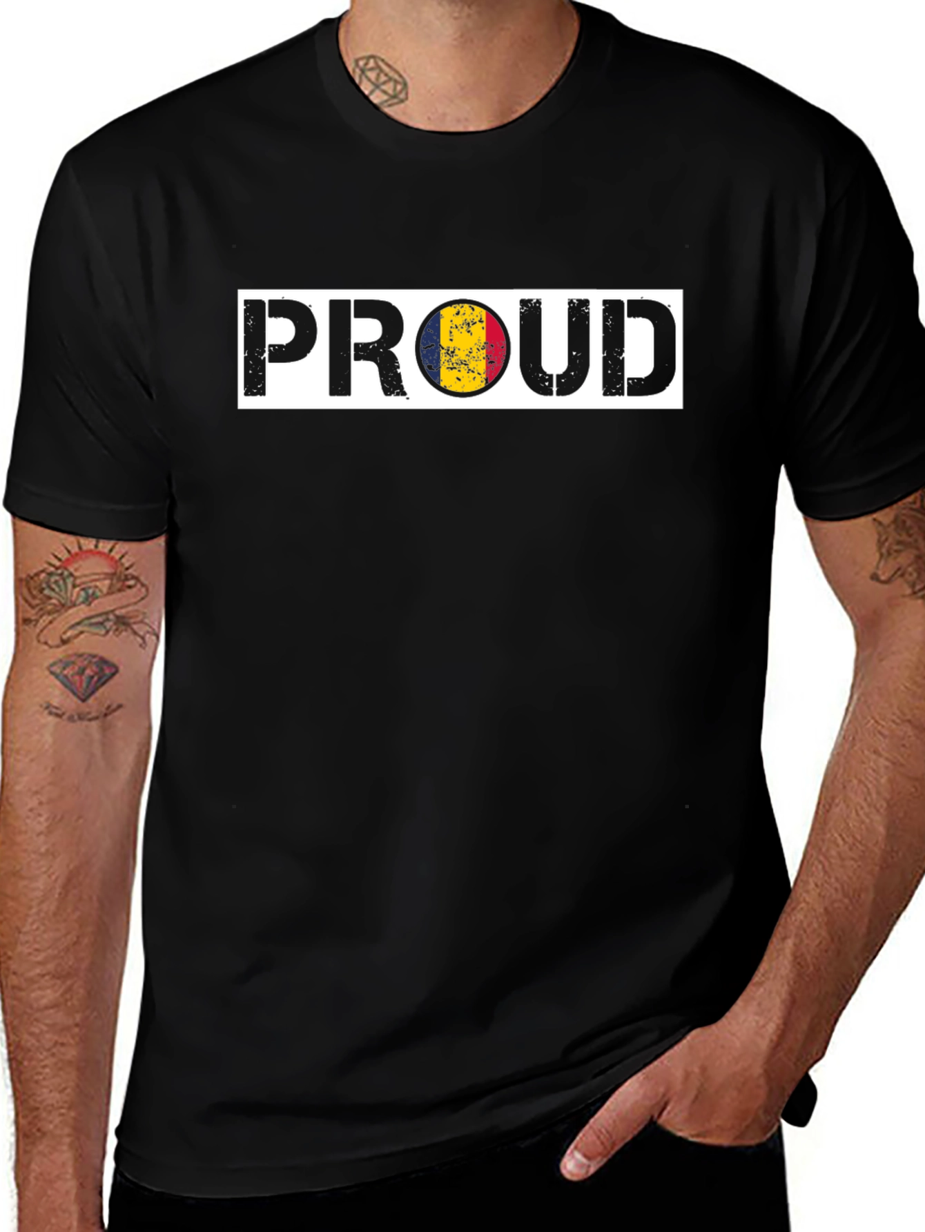 Proud Romania Flag T-Shirt