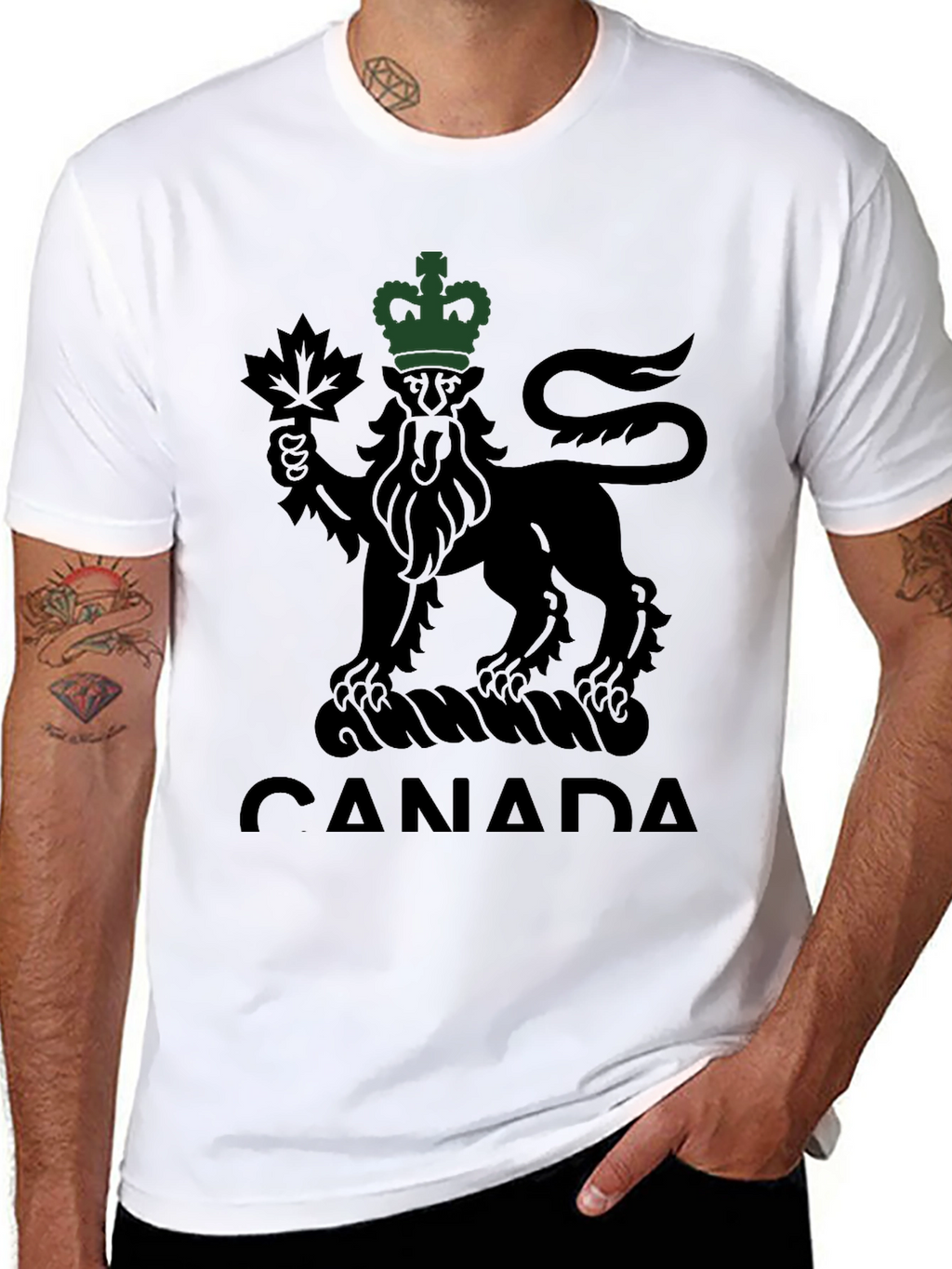Canada Lion Crown Graphic Tee