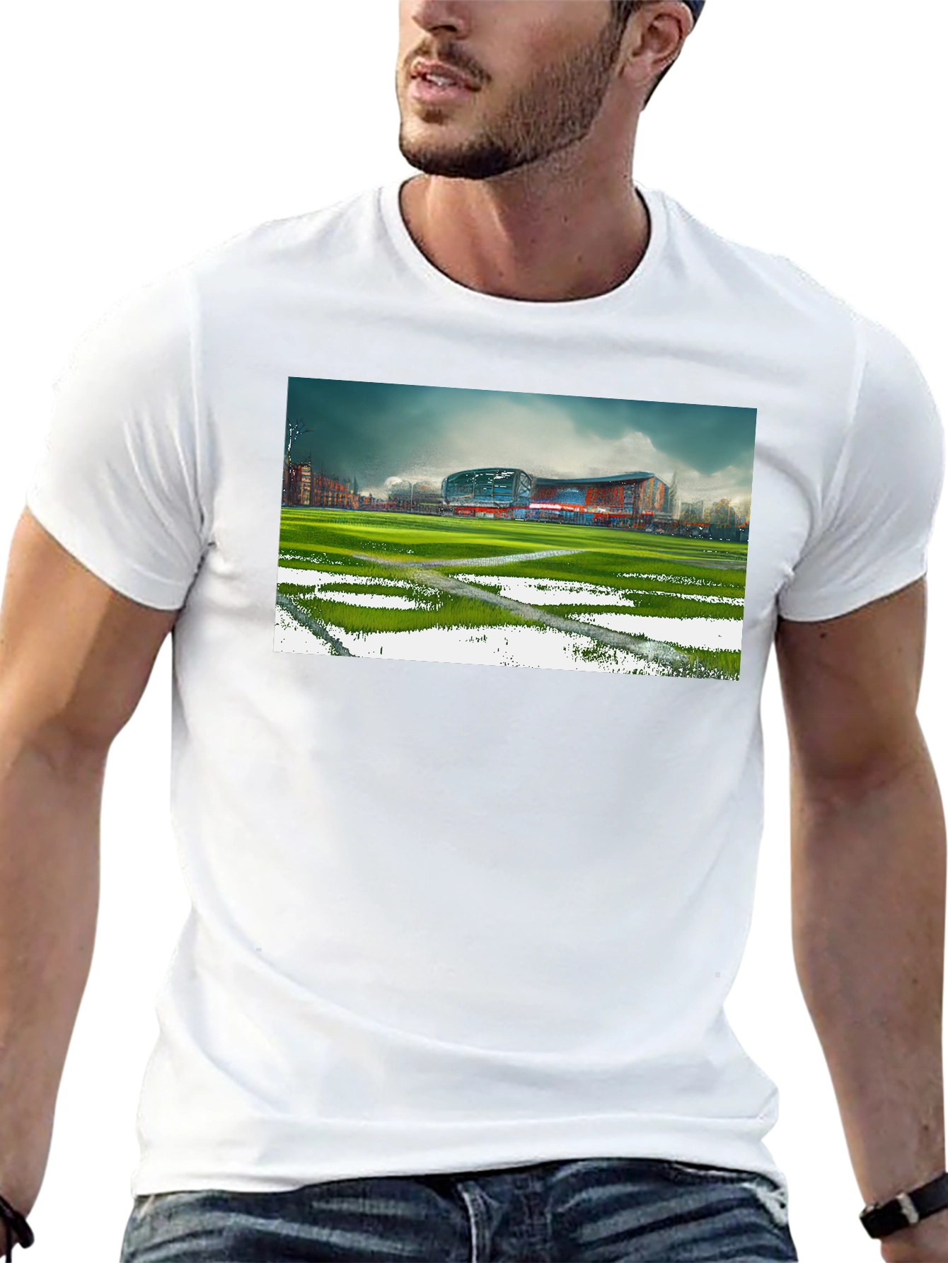 Stadium Graphic Tee - Black