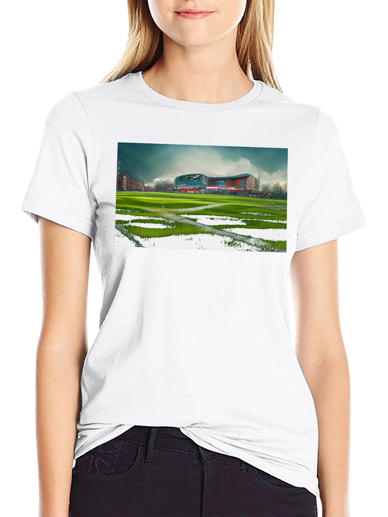 Stadium Graphic Tee - Black