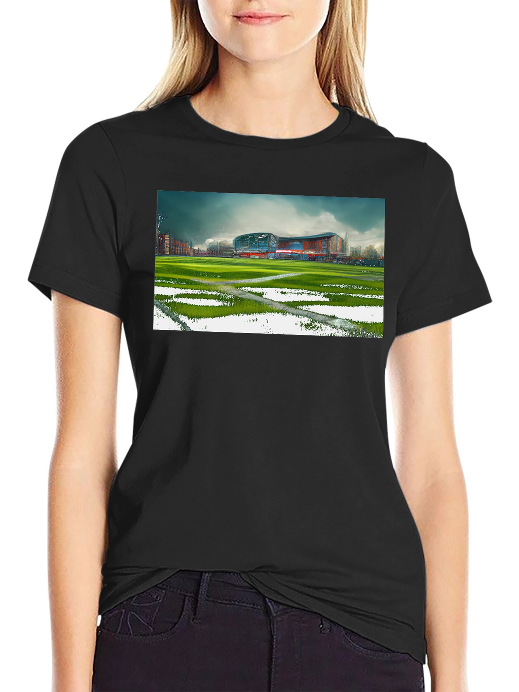 Stadium Graphic Tee - Black