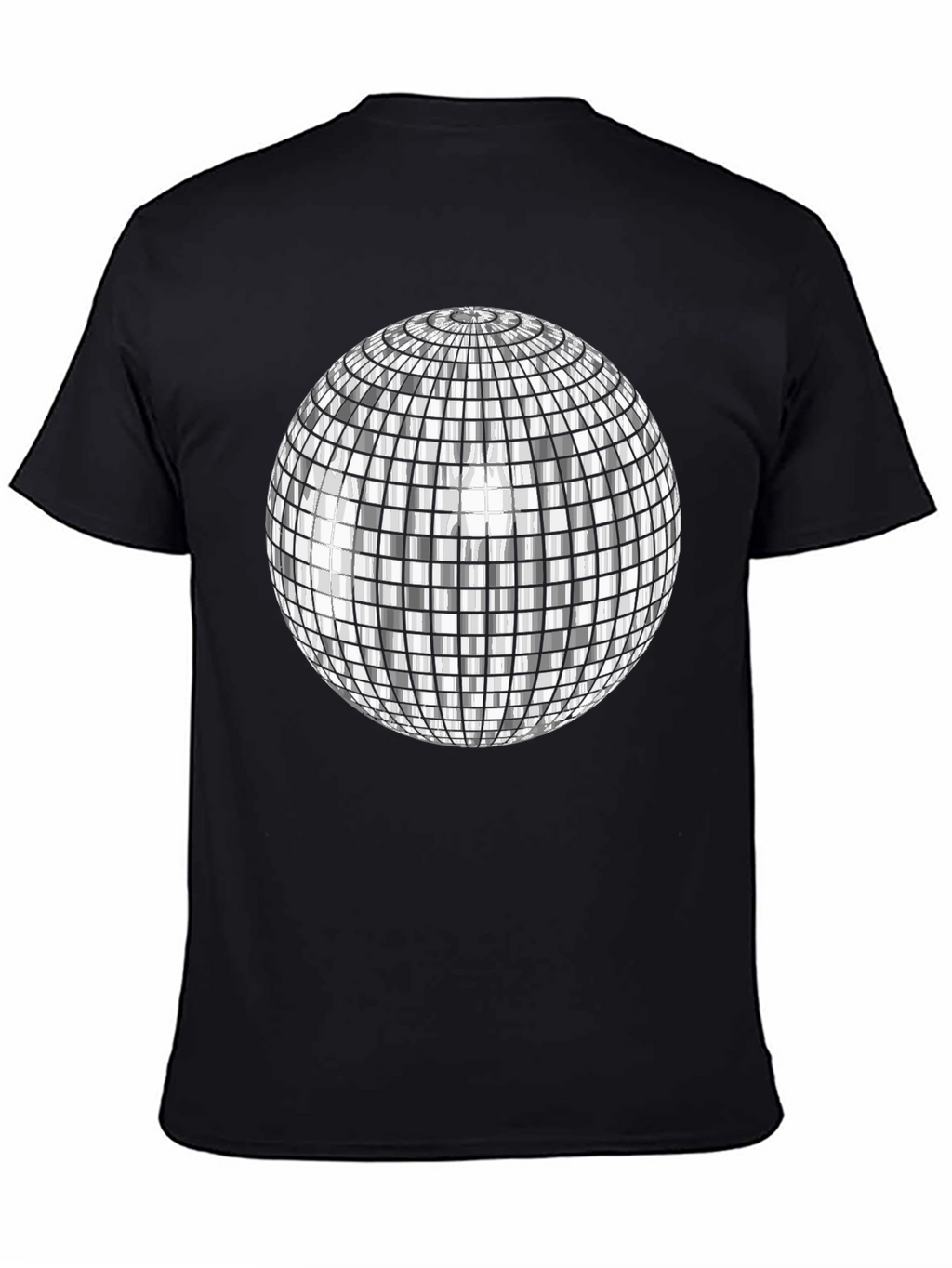 Disco Ball Graphic Tee - Shiny Fun Party Shirt