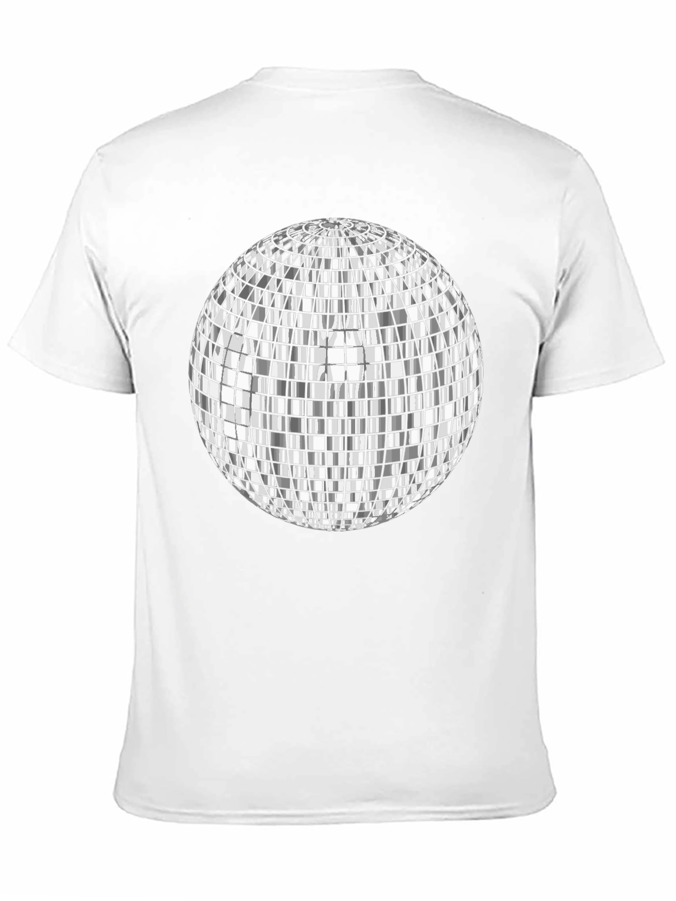 Disco Ball Graphic Tee - Shiny Fun Party Shirt
