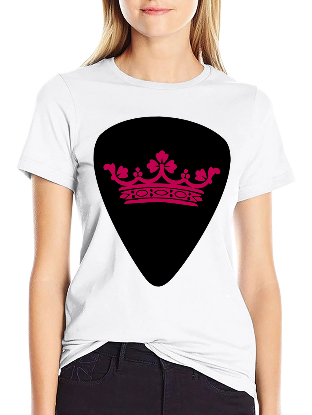 Crown Graphic T-Shirt - Royal Design