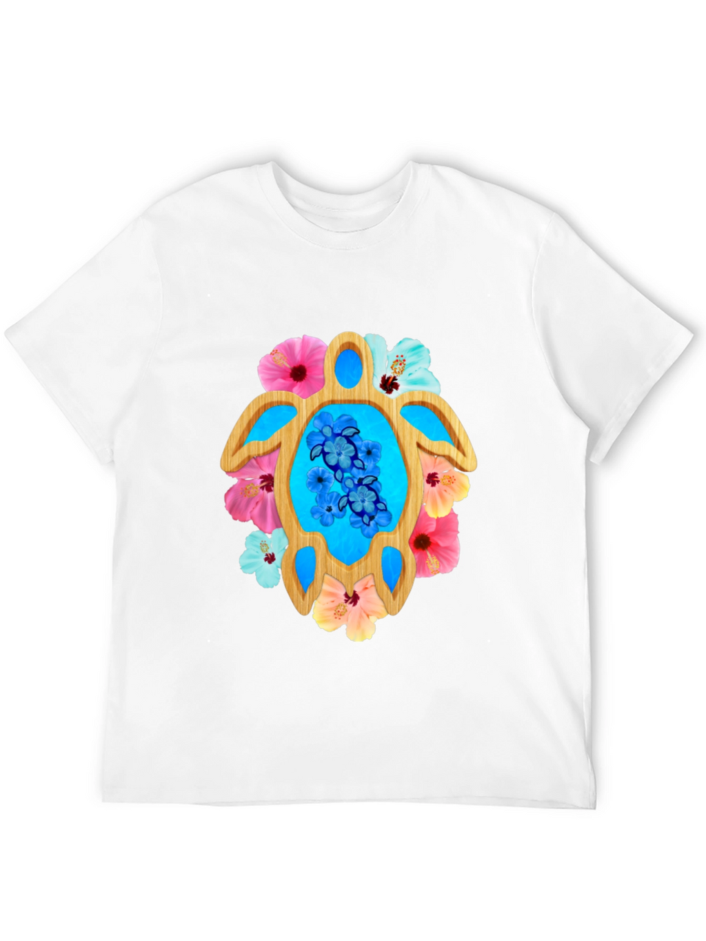 Tropical Turtle Graphic Tee