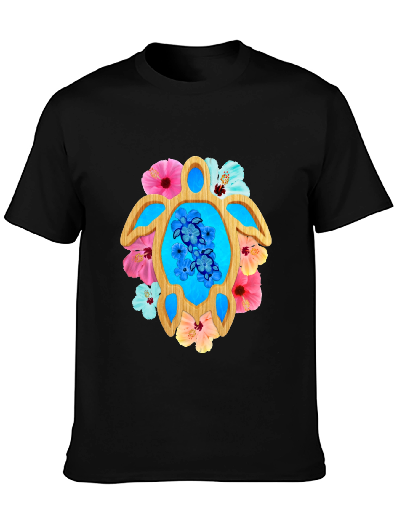 Tropical Turtle Graphic Tee