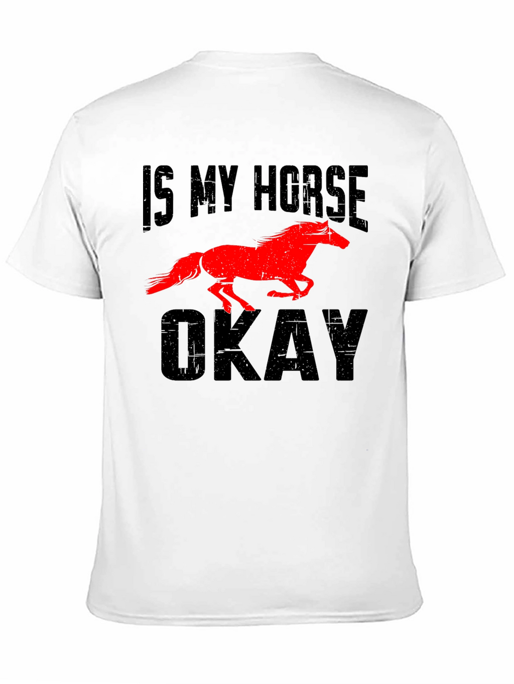Is My Horse Okay? Novelty Graphic Tee